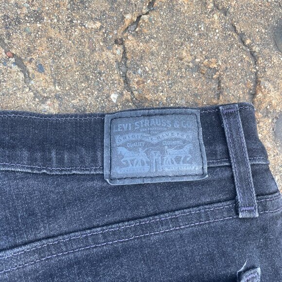 724 High Rise Slim Straight Crop Ripped Women's Jeans - Picture 5 of 7